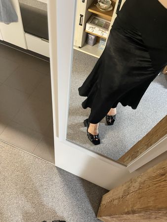 Black C&A skirt size EUR 36 good condition