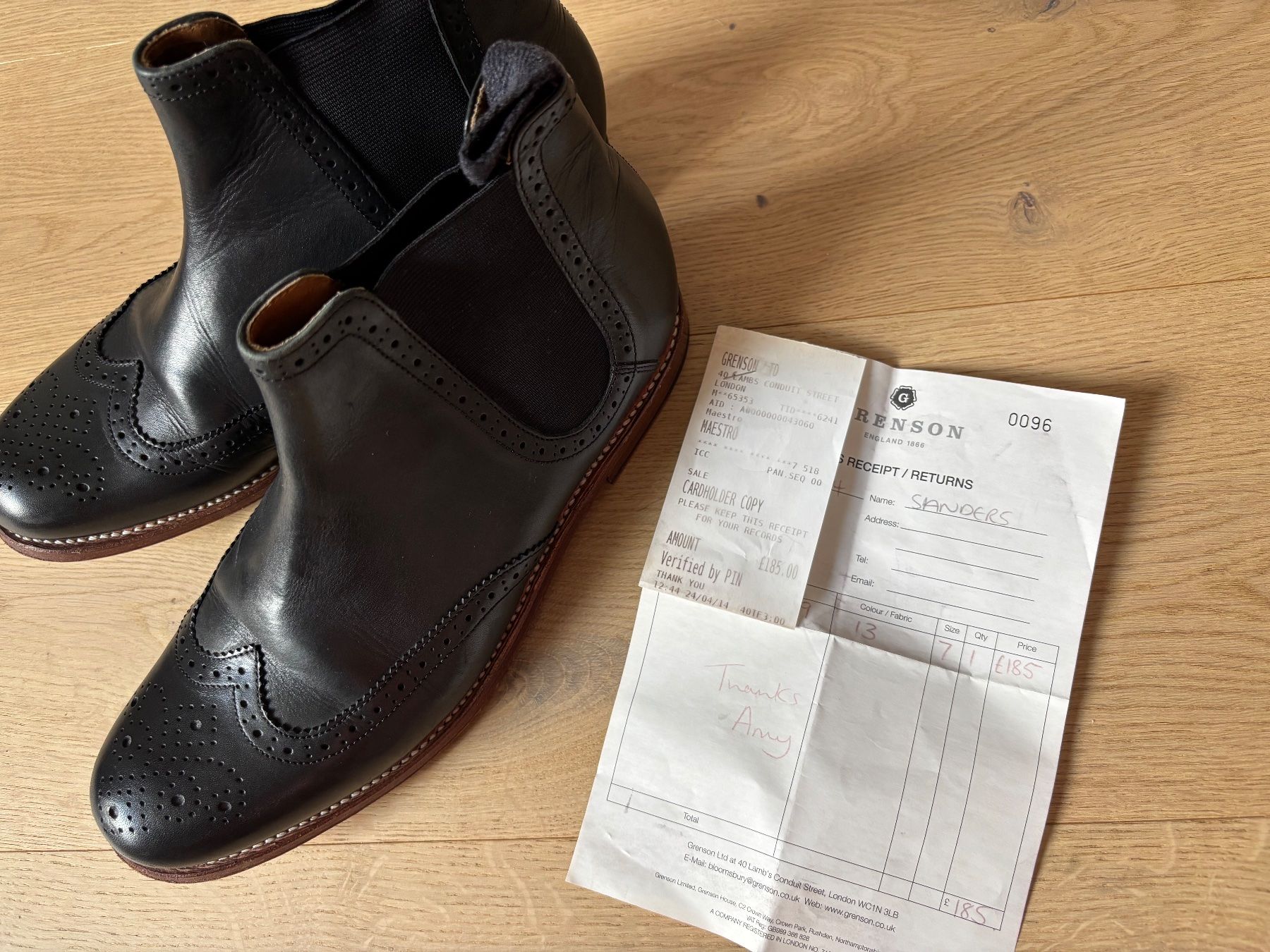 Scarpe da donna: Original Grenson-Stiefeletten schwarz – Usato da Zürich venduto da Millie 4