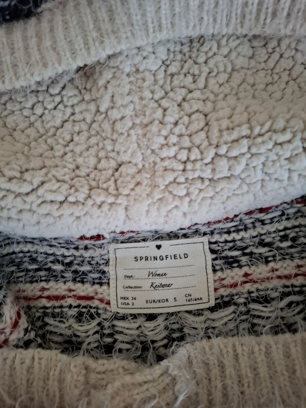 Maglioni & Felpe: Springfield Strickjacke mit Kapuze, Grösse S – Nuovo (secondo la descrizione) da Jenins venduto da kunzli88 3