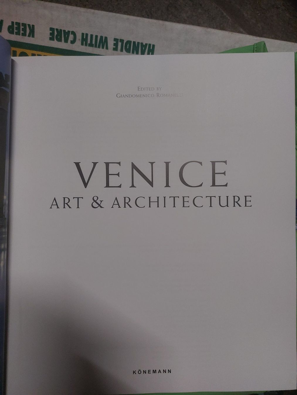 Libri: Venice: Art and Architecture - Hardcover – Usato da Grüningen venduto da egy_7jxc 1