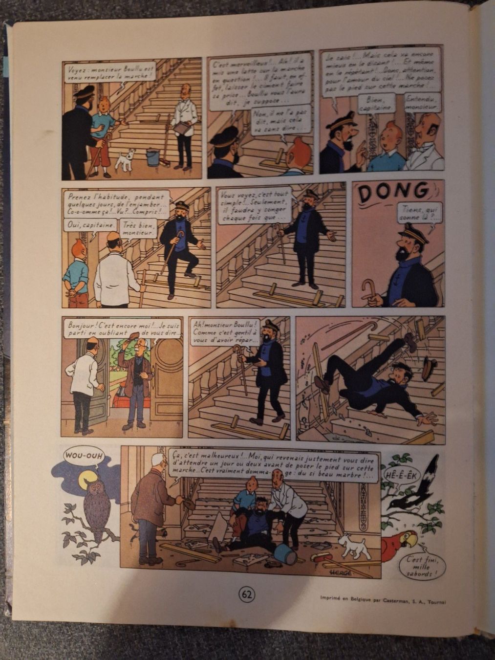 Fumetti: TINTIN / Les bijoux de la Castafiore / EO B34 /  1963 – Usato da Nyon venduto da beny13 8