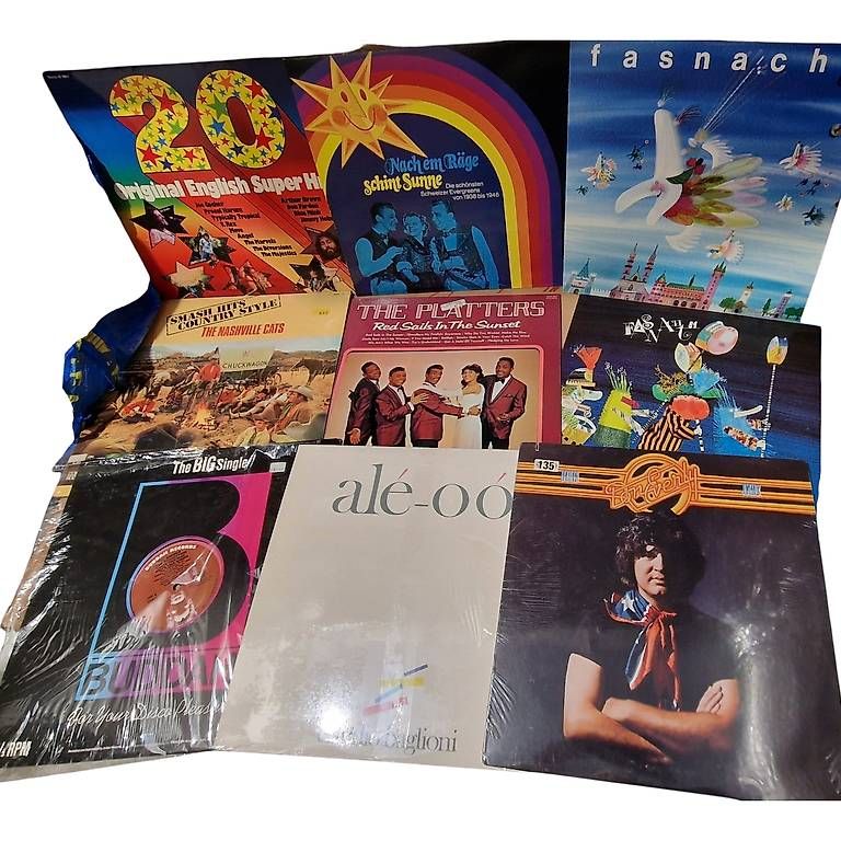 Dischi in vinile: Vinyl-Schallplatten: Grosse Sammlung Pop, Schlager, Disco.. – Usato da Binningen venduto da lunge20 3