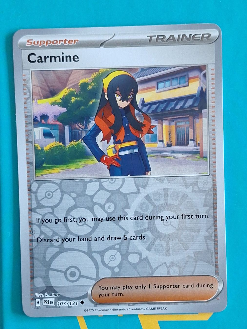 Pokémon Carte collezionabili: Carmine - Reverse Holo - Pokemon Prismatic Evolution #1.6 – Usato da Altstätten SG venduto da GGsGameshop