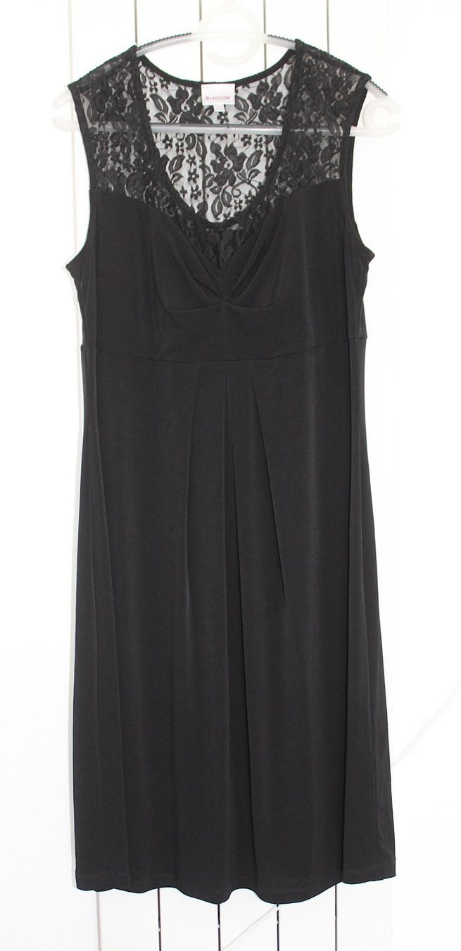 Kleider: Biaggini, Kleid Schwarz ,Gr. L – Gebraucht aus Locarno von madame-tus-sauds