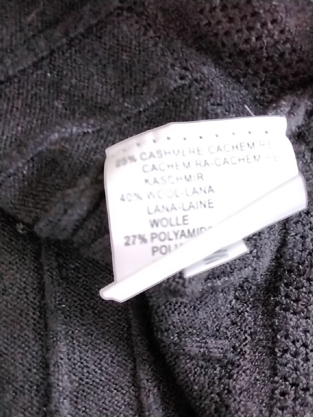 Vestiti: KASCHMIR KLEID SCHWARZ GR. S – Usato da Biel/Bienne venduto da dasi3 3