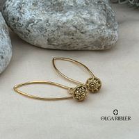 Ohrhänger - Sterling Silber 925 gelbvergoldet
