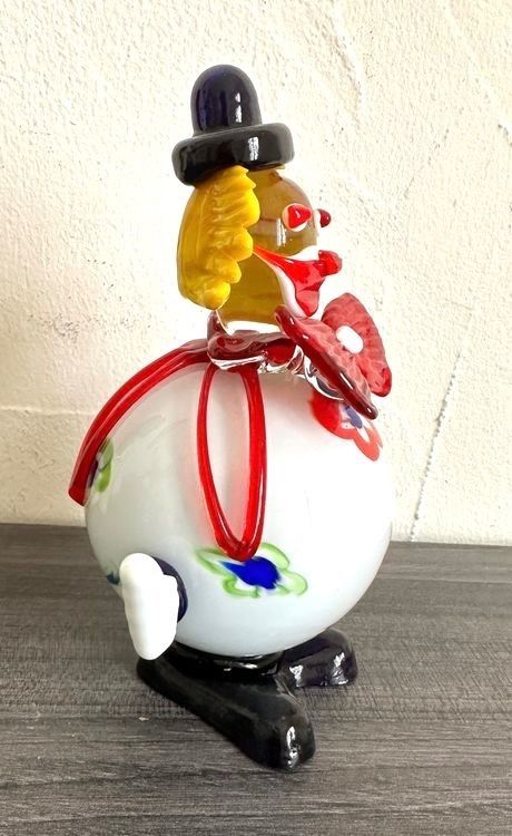 Murano Tutte le decorazioni: Murano Glas Clown Figur, Höhe 17 cm – Usato da Zürich venduto da brazerola 1