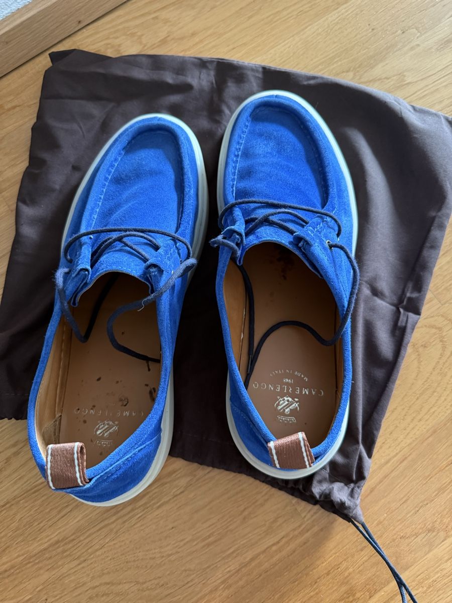 Scarpe da uomo: Camerlengo Schuhe blau – Usato da Recherswil venduto da Noname1 2