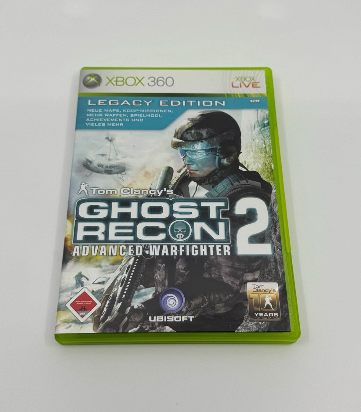 Spiele: Tom Clancy's Ghost Recon Advanced Warfighter 2 (XBOX 360) – Gebraucht aus Herisau von Seyashop1