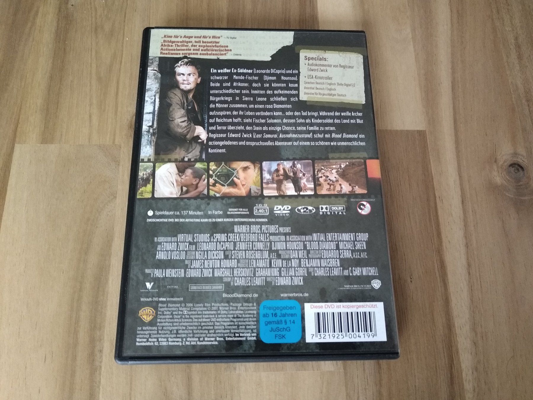 Tutti i DVDs: Blood Diamond – Usato da Olten venduto da prusik02 2