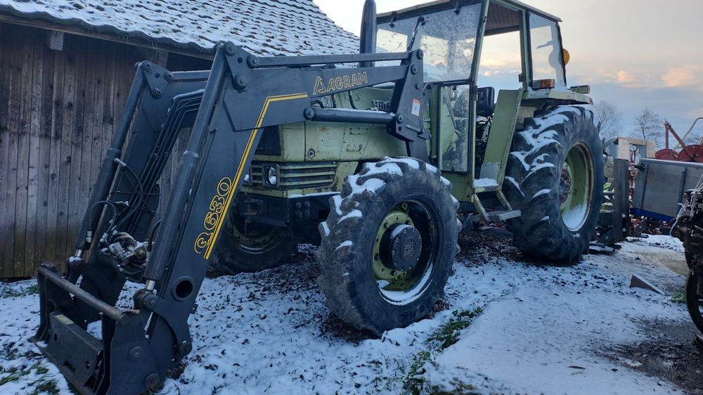Traktor HÜRLIMANN H-470 Mit Frontlader | Acheter sur Ricardo
