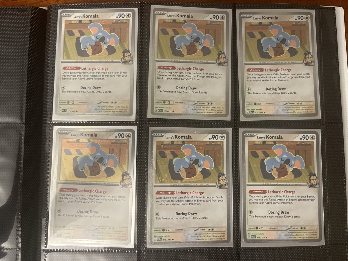 Pokémon Sammelbilder & Trading cards: 6x Larrys Komala Promo – Neu (gemäss Beschreibung) aus Dübendorf von LCDH55