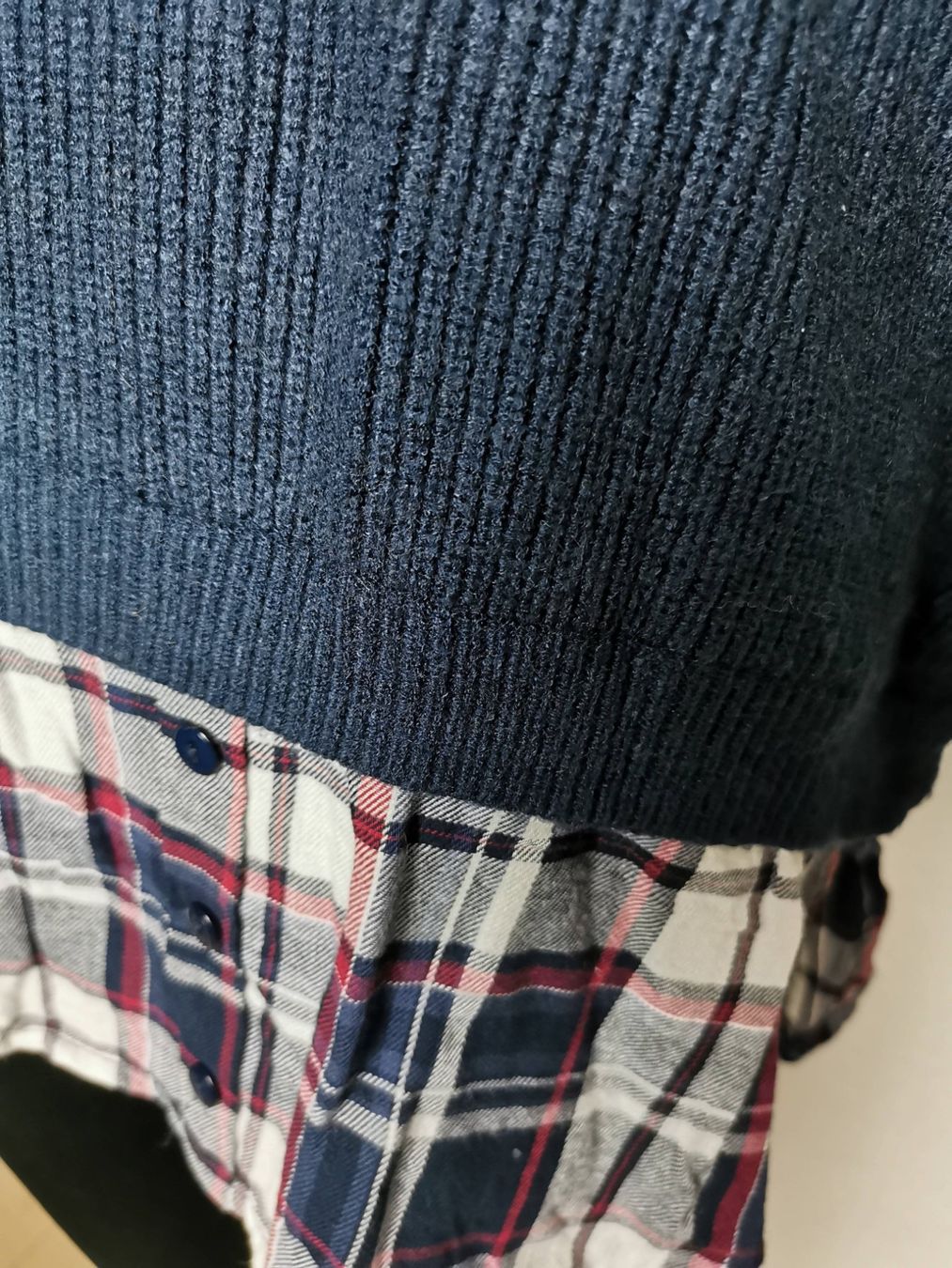 Maglioni & Felpe: Strickpullover Blau mit Kragen Navy Blue - M/L – Usato da Wettingen venduto da JasminL92-2 2