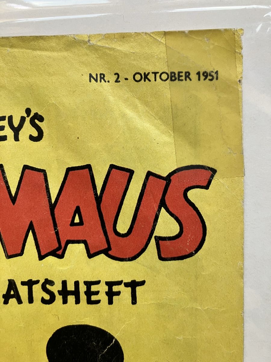 Fumetti: Micky Maus 1951 – Usato da Andwil SG venduto da Kaltbrunner 2