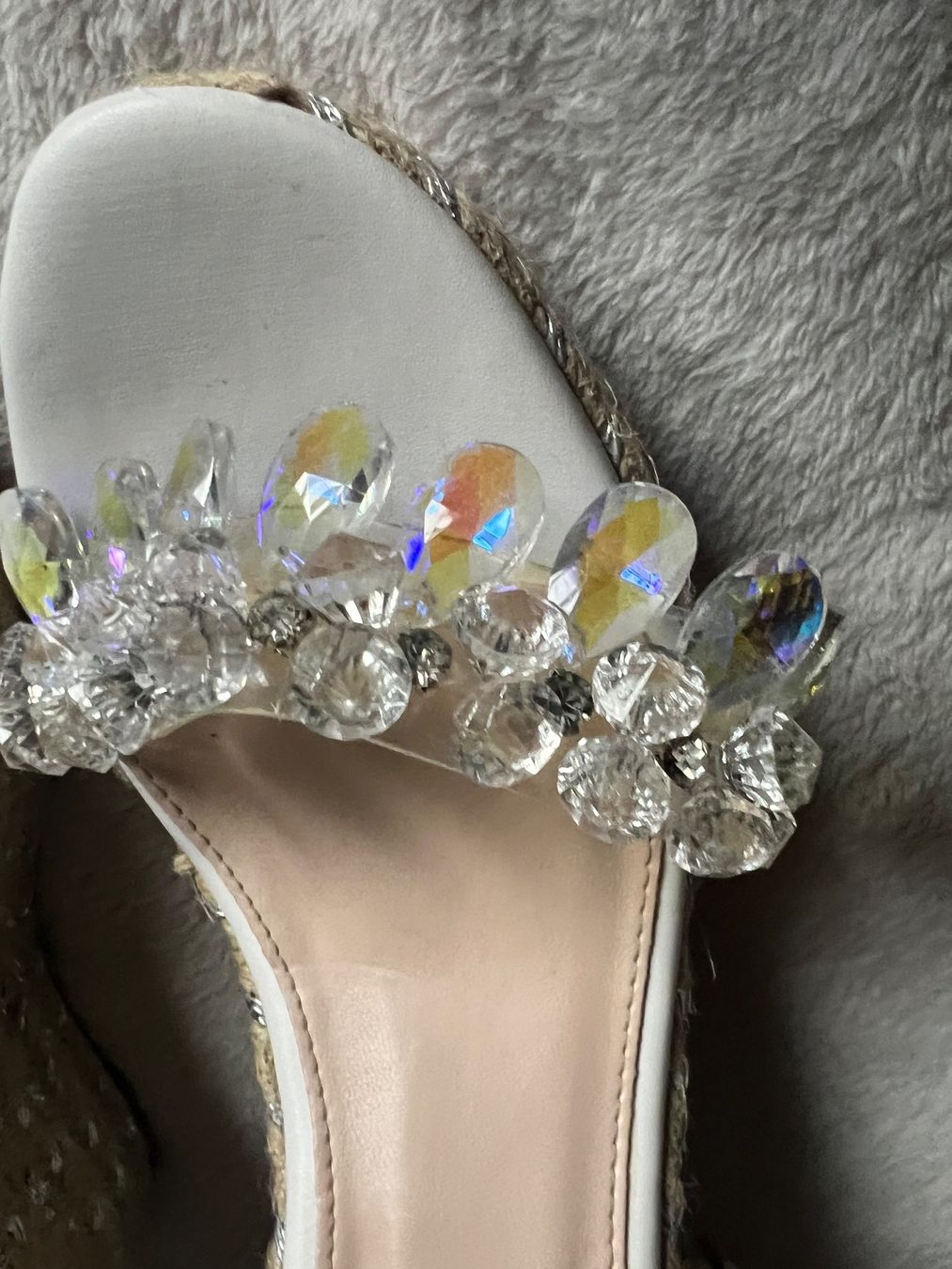 Scarpe da donna: BEBO Keilsandalette/Espadrilles transparent Gr.40-40.5 – Nuovo (secondo la descrizione) da Niederlenz venduto da casita9 3