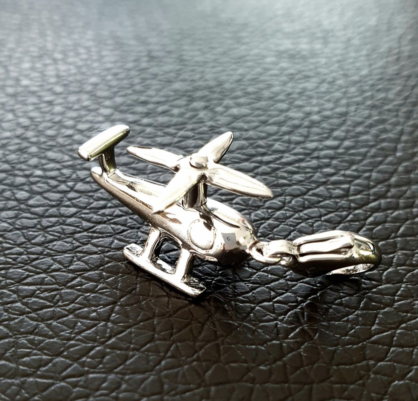 Ciondoli: Charm Silber 925 "Helicopter" (rhodiniert) – Nuovo e nell'imballaggio originale da Uetikon am See venduto da Coralreef 1