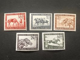 ÖSTERREICH MiNr. 785/89 "Austria-Preis ** (2042)