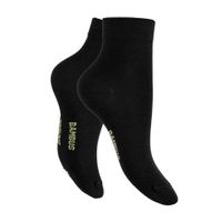 Komfort Bambus-Kurzsocken – Schwarz - Gr. 39/42 - 30 Paar