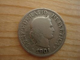 (S1) 10 Rappen 1901