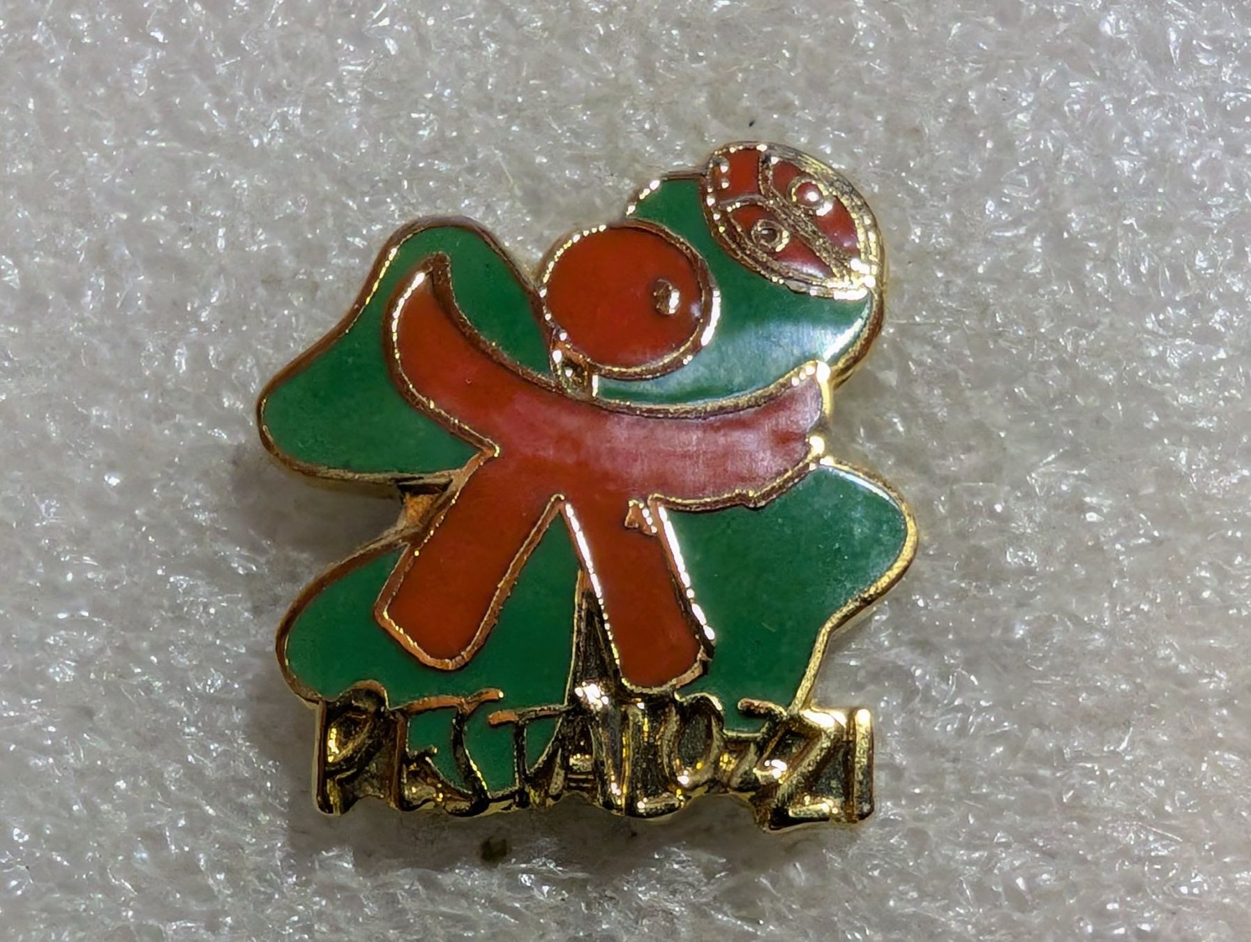 Placchette & Badge: Ansteckpin 91: Pestalozzi – Usato da Oppligen venduto da Pin-Fall-Shop