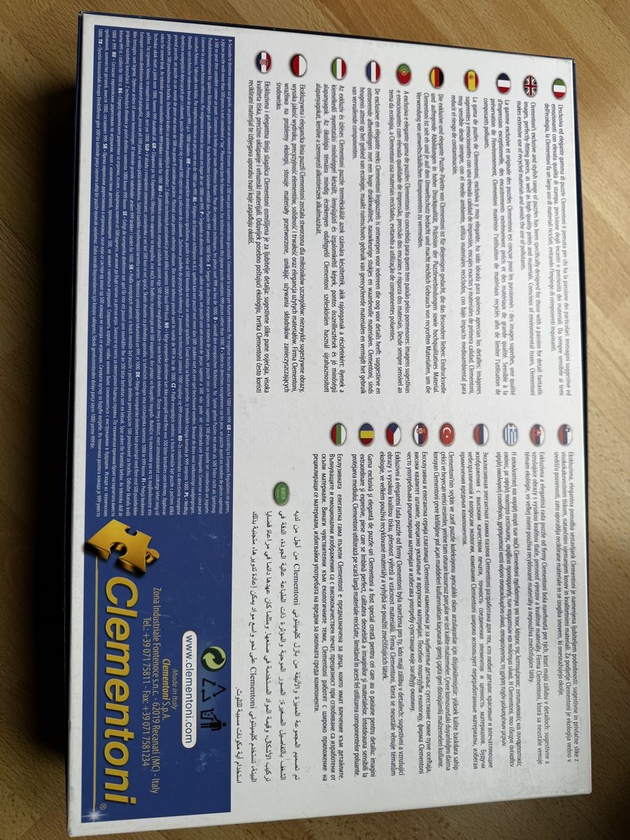 Clementoni Puzzles: Clementoni 3D Puzzle, 3 x 1000 Teile – Gebraucht aus Gebenstorf von Silversalmon 2