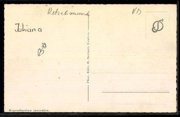 Cartoline postali: AK Rougemont, Vanil noir – Usato da Berlin venduto da bartko-reher 1