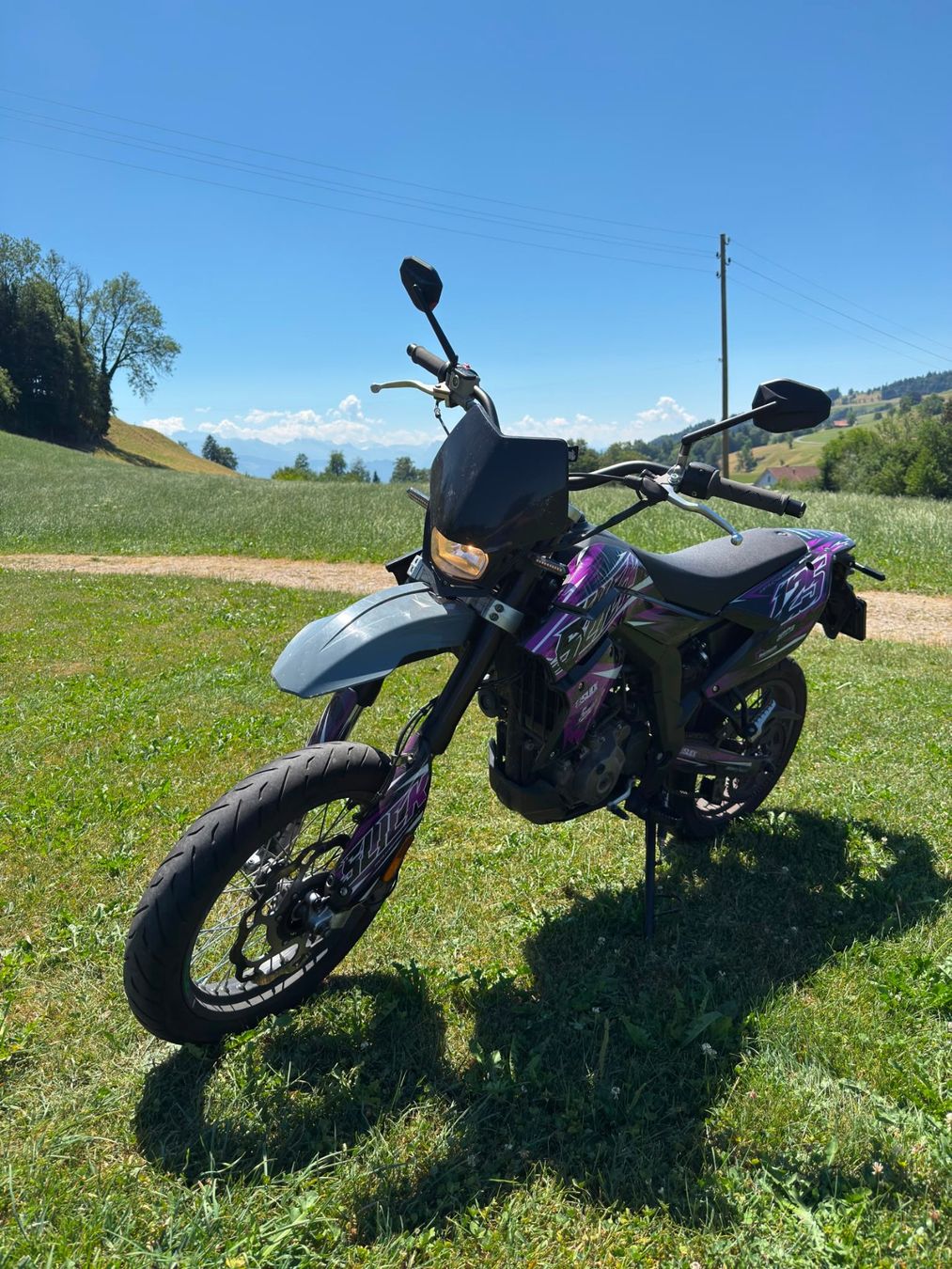 Route: KL KXE 125 – D'occasion à Gibswil par Kudi21 5