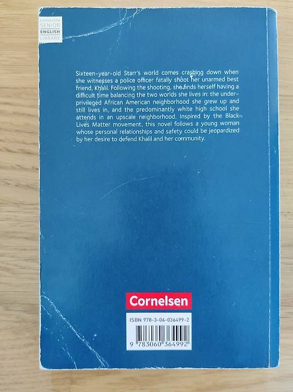 Livres: The Hate U Give – D'occasion à Winterthur par irg_mnp9 1