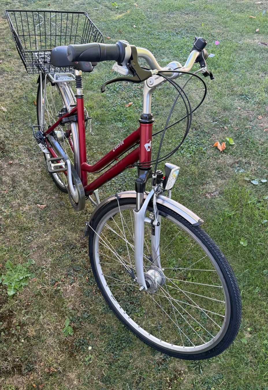 Cresta Biciclette: Cresta Damenvelo / Damenrad mit Korb – Usato da Etzgen venduto da juj_b678 1