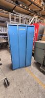 Lista Schrank Metall 3 Türen blau guter Zustand