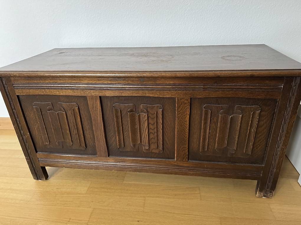 Panchine: Solid Wood Storage Bench  Vintage Style – Usato da Basel venduto da cle_f872 2