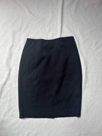 H&M Bleistiftrock, Gr. 36, schwarz - zeitlos schick!