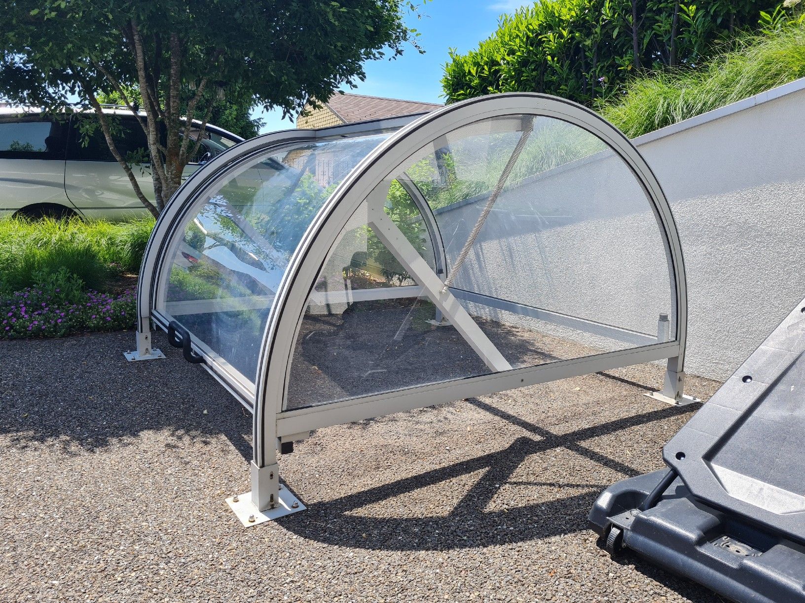 Unterstände: Top Velounterstand Fahrradunterstand Velobox – Gebraucht aus Bubendorf von meda0404 3