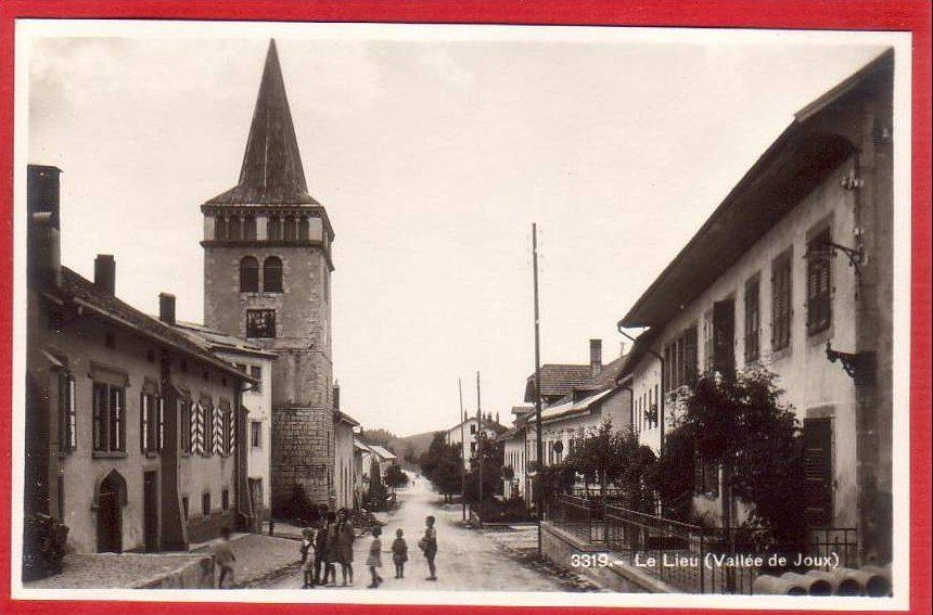 Cartoline postali: LE LIEU VALLÉE DE JOUX – Usato da Grüningen venduto da Kartenlaube