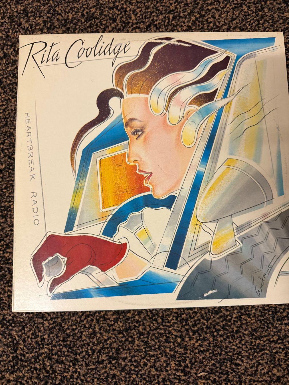 Dischi in vinile: Schallplatte / Rita Coolidge / heartbreak radio – Usato da Freidorf TG venduto da sarotiko