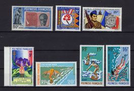 R5021  /  Polynésie poste aérienne 1970 neufs XX