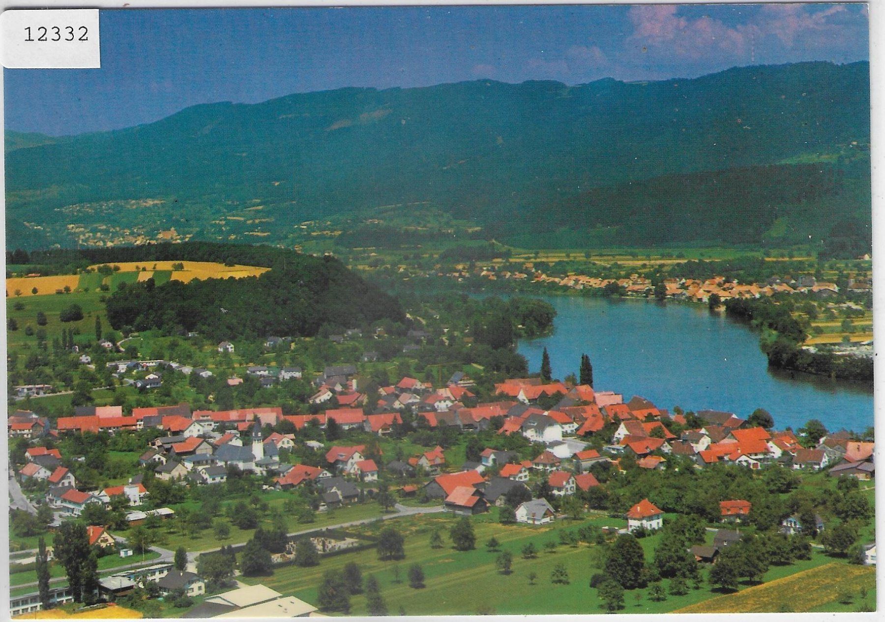 Cartoline postali: Flugaufnahme Wallbach AG – Usato da Ettingen venduto da Kartenplanet