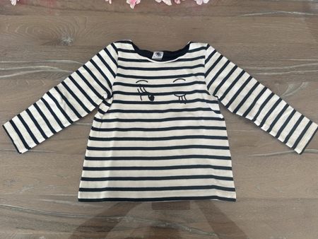 Langarmpulli Petit Bateau gestreift Grösse 110 cm 💙