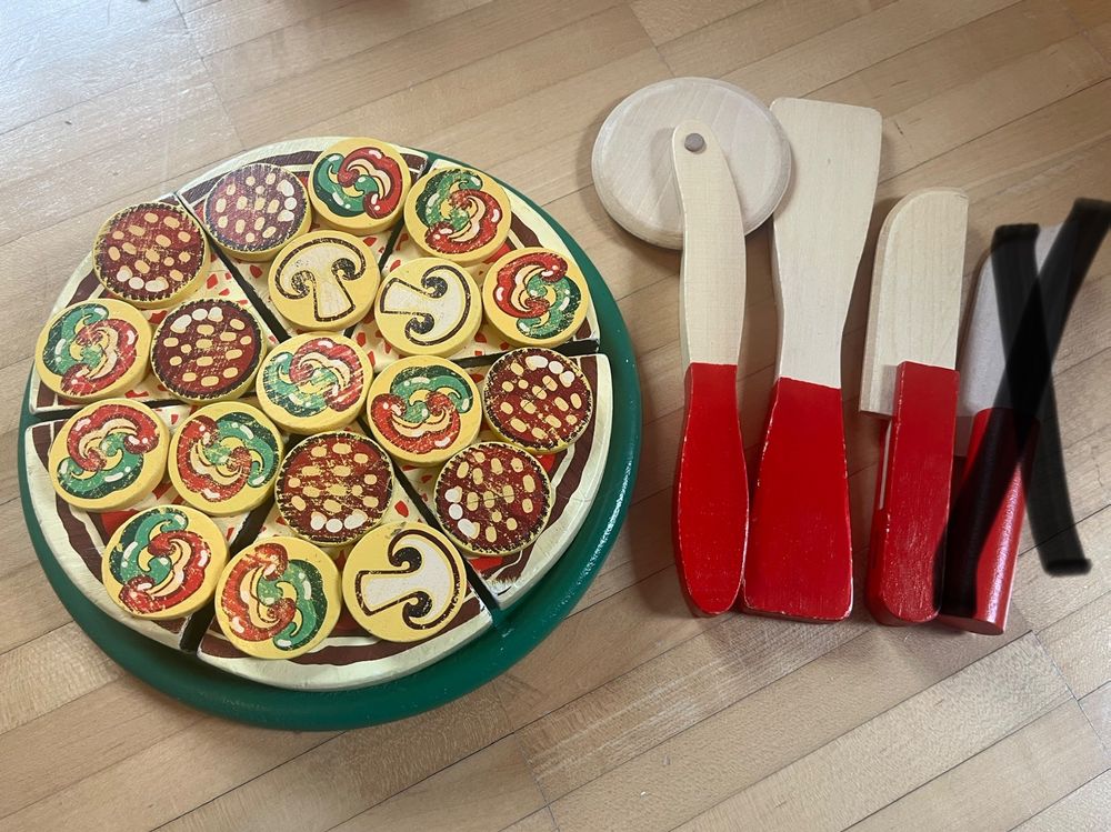 Melissa & Doug Pizza mit Zubehör | Kaufen auf Ricardo