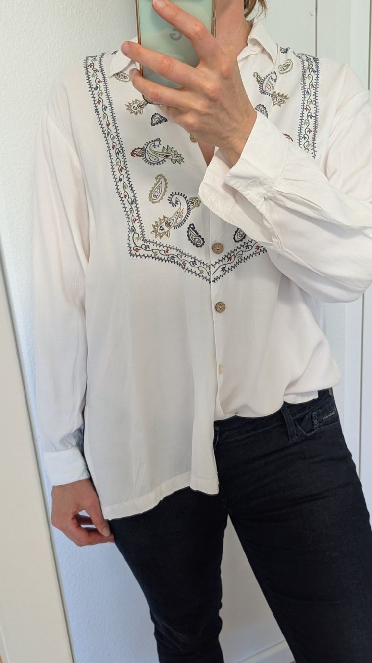 Blusen: Vintage embroidery blouse – Gebraucht aus Ettingen von hms_w27b