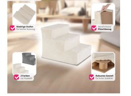 Haustiertreppe Paw Path Sand für Hunde und Katzen, ultrawei