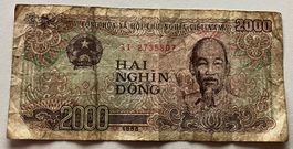 Vietnam 2000 Dong 1988