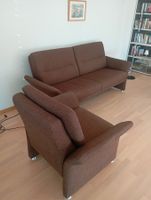 Sofa und Sessel Hellbraun Top Zustand