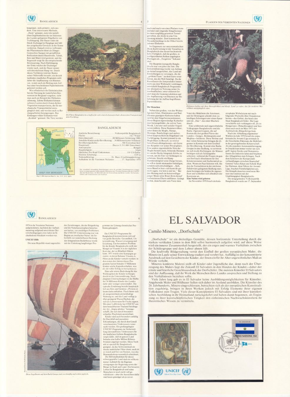 Alle Briefmarken: Album Unicef 1980 – Gebraucht aus Bürglen TG von StampGraf 2
