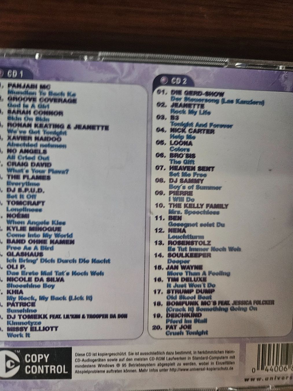 CDs: Mega Hits 2003 Die Erste CD – D'occasion à Zürich par lorenzo167 1