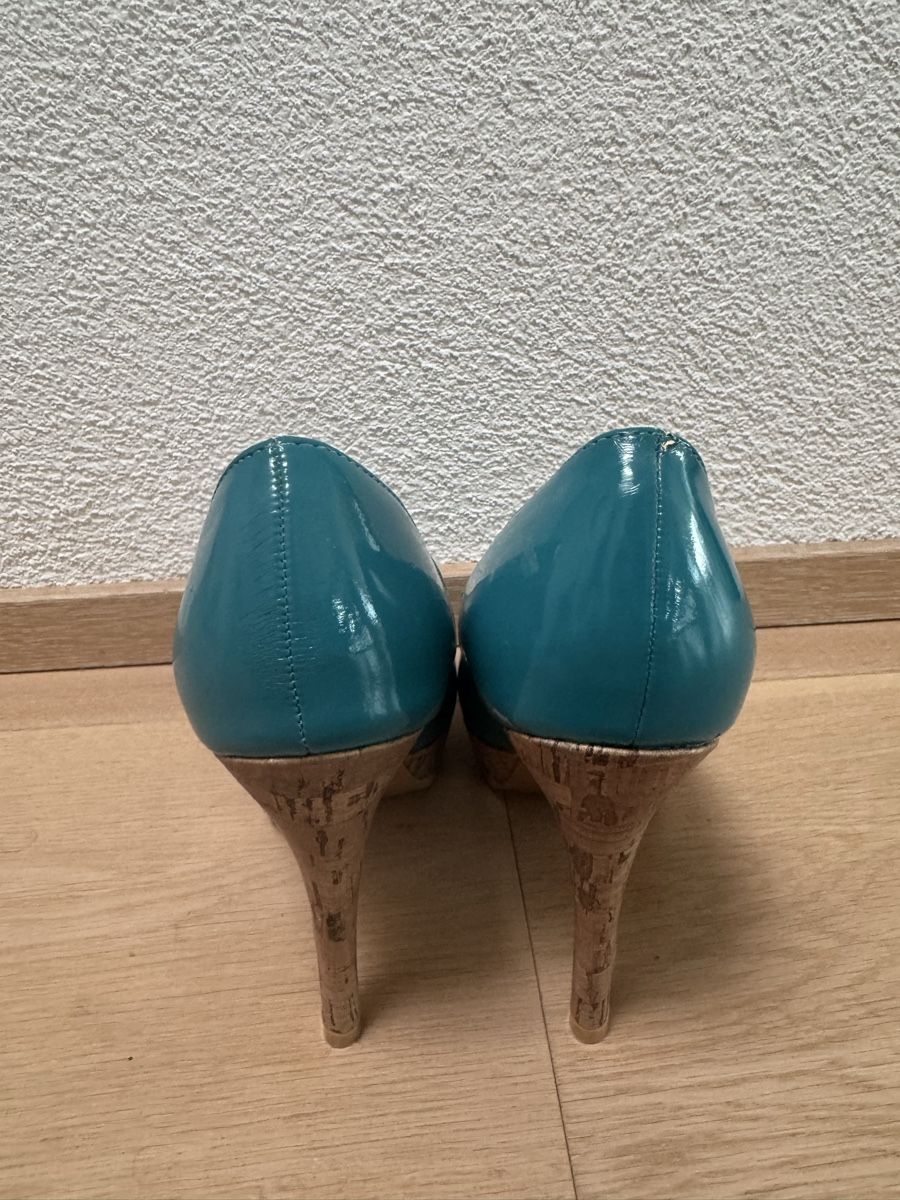 Cube Scarpe da donna: CUBE Plateau High Heels / Peeptoe Gr. 38 Türkis – Nuovo (secondo la descrizione) da Winkel venduto da Schorley 4