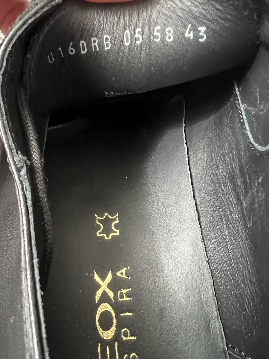 Geox Herrenschuhe: Geox Schuhe Schwarz 43 – Gebraucht aus Zürich von Walllstreet 6
