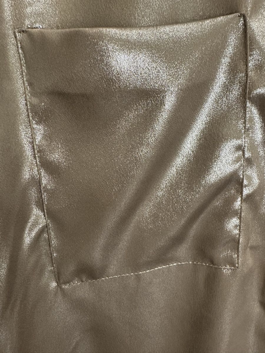Zara Camicette: Zara Hemd, Glänzend, Gr. XS, Champagner Silber – Nuovo (secondo la descrizione) da Zürich venduto da Flo021000 5