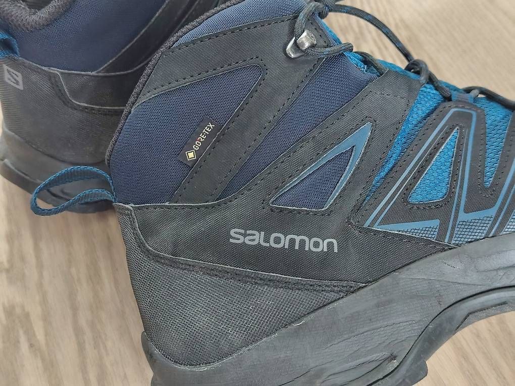 Salomon Herrenschuhe: Salomon Robson Mid GTX Wanderschuhe Gr. 46 – Gebraucht aus Zürich von Unterstop 2