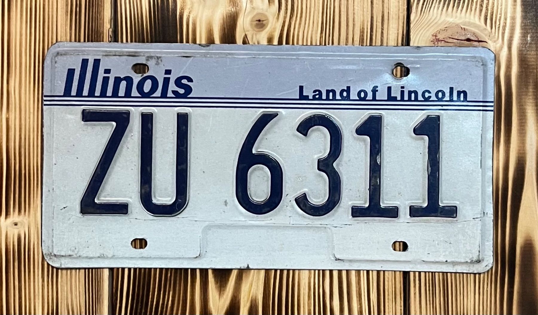 Insegne: Plaque d’immatriculation de l’Illinois – Usato da Baulmes venduto da mar_zq5x